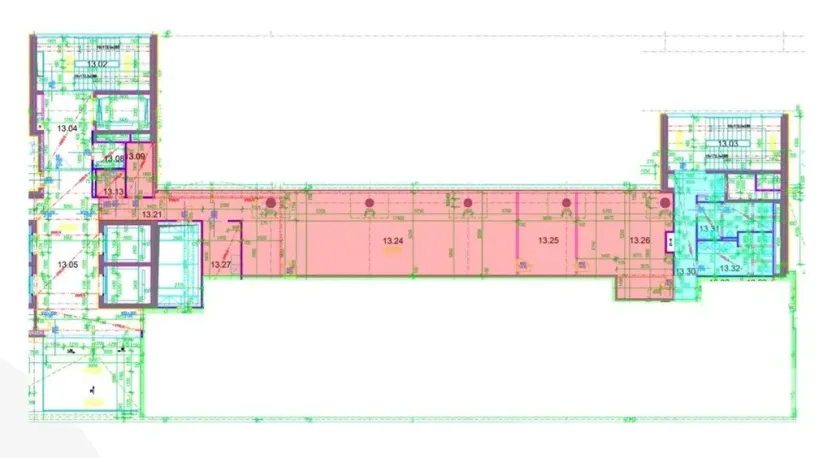 Pronájem kanceláře, Praha - Krč, Olbrachtova, 227 m2