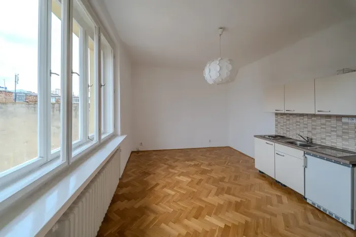 Pronájem bytu 1+kk, Praha - Nové Město, Biskupský dvůr, 25 m2