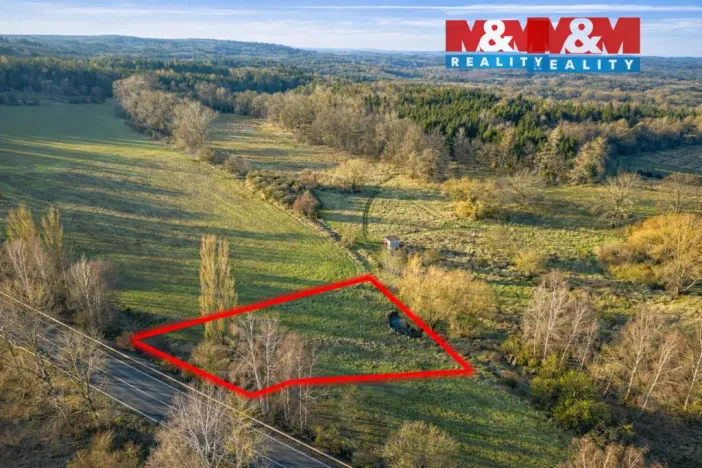 Prodej louky, Orlík nad Vltavou, 2509 m2