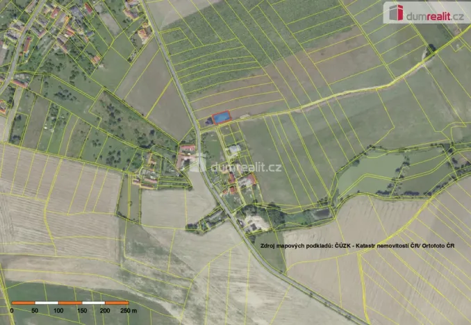 Prodej pozemku pro bydlení, Bělušice, 662 m2