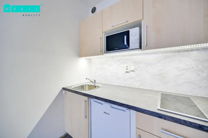 Pronájem bytu 1+kk, Olomouc - Řepčín, Edvarda Beneše, 23 m2