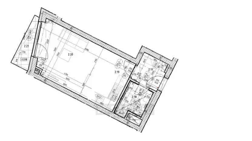 Pronájem bytu 1+kk, České Budějovice - České Budějovice 2, Na Zlaté stoce, 34 m2