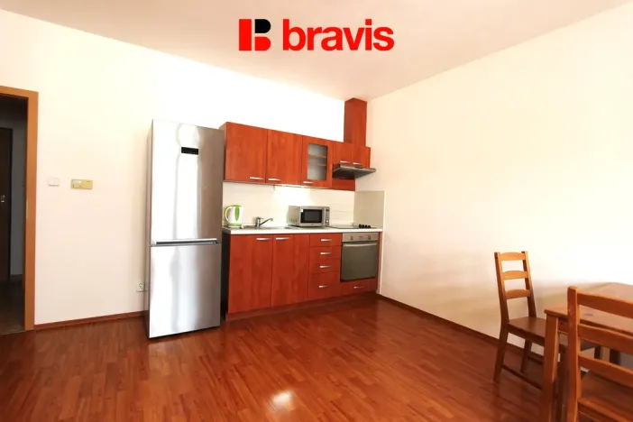 Pronájem bytu 1+kk, Brno - Medlánky, Hrázka, 39 m2