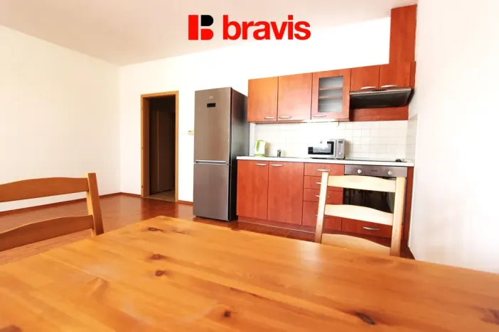 Pronájem bytu 1+kk, Brno - Medlánky, Hrázka, 39 m2