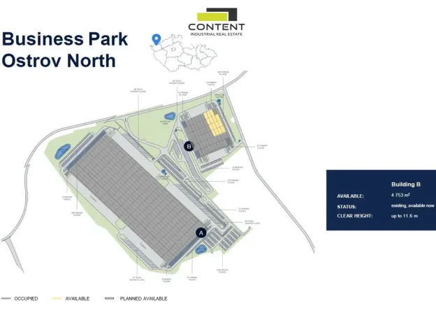 Pronájem výrobních prostor, Ostrov - Dolní Žďár, 4753 m2