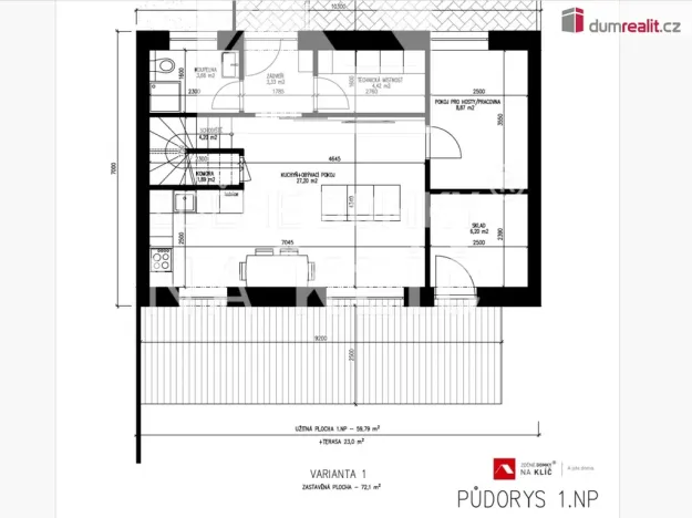 Prodej rodinného domu, Zlín, Hrabůvky, 120 m2