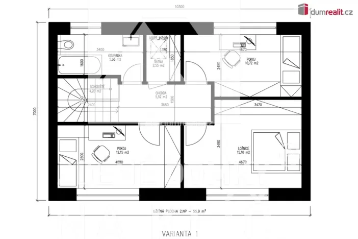 Prodej rodinného domu, Zlín, Hrabůvky, 120 m2