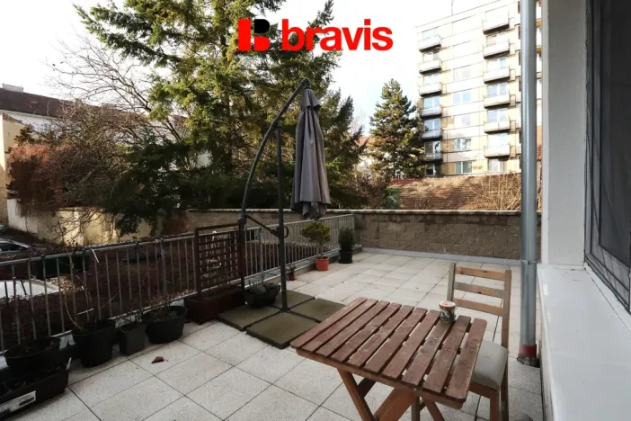 Pronájem bytu 2+kk, Brno - Ponava, Poděbradova, 56 m2