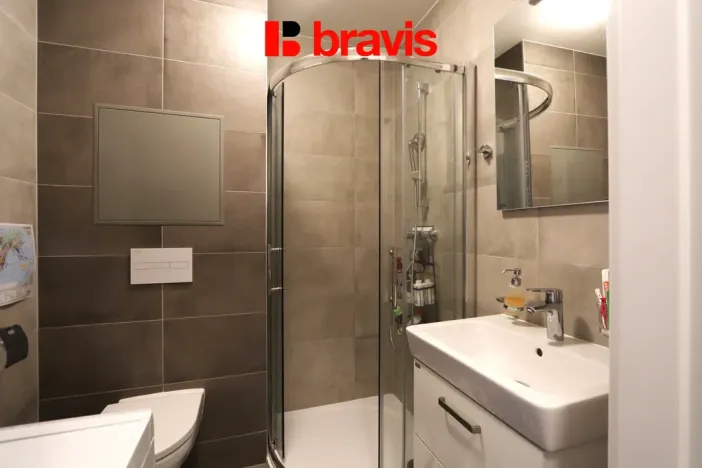 Pronájem bytu 2+kk, Brno - Ponava, Poděbradova, 56 m2