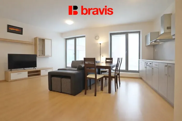 Pronájem bytu 2+kk, Brno - Štýřice, Jaroslava Foglara, 53 m2