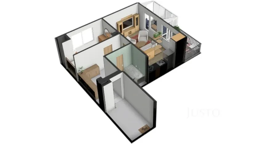 Prodej bytu 2+kk, Písek, Zátavské nábř., 46 m2