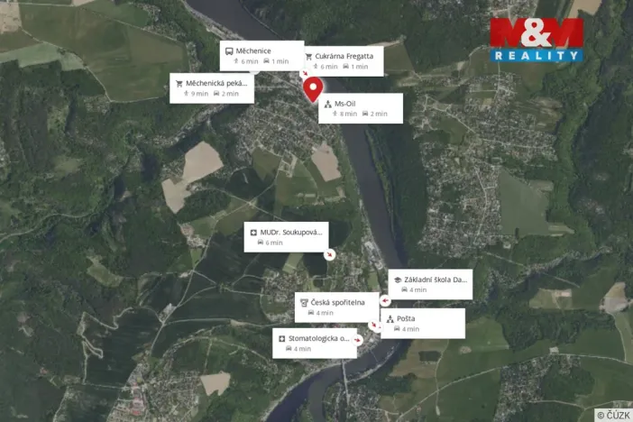 Pronájem bytu 4+kk, Měchenice, Hlavní, 71 m2