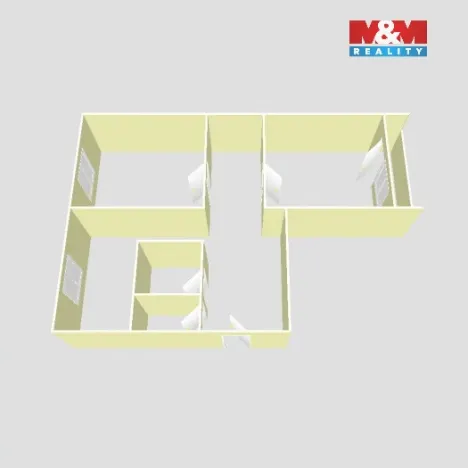 Prodej bytu 2+1, Ostrava - Svinov, Evžena Rošického, 60 m2