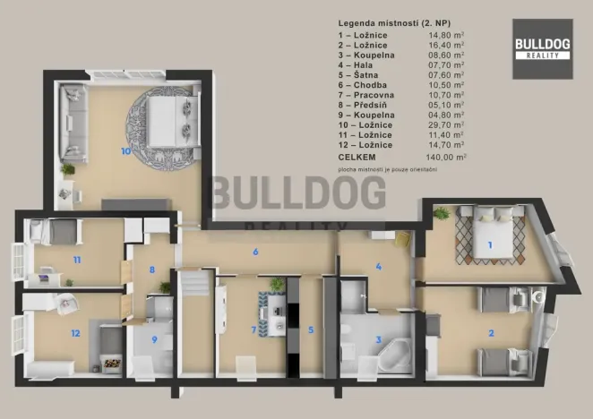 Prodej vily, Praha - Nebušice, Dubová, 408 m2