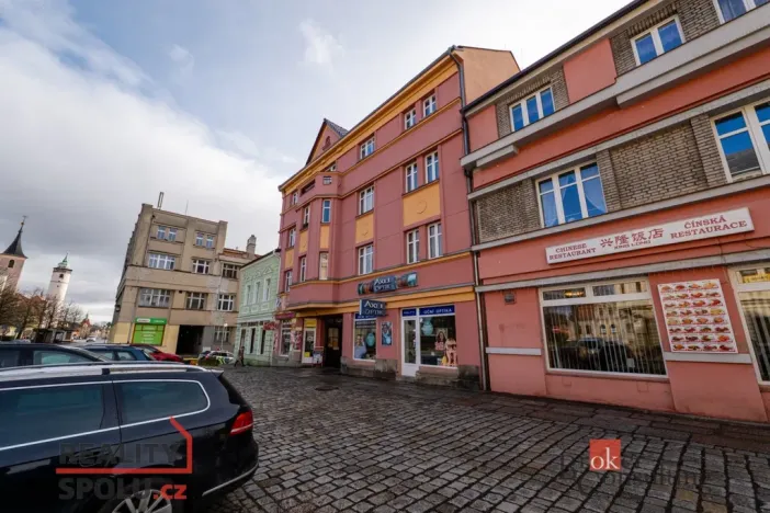 Prodej činžovního domu, Domažlice - Hořejší Předměstí, Msgre. B. Staška, 1012 m2