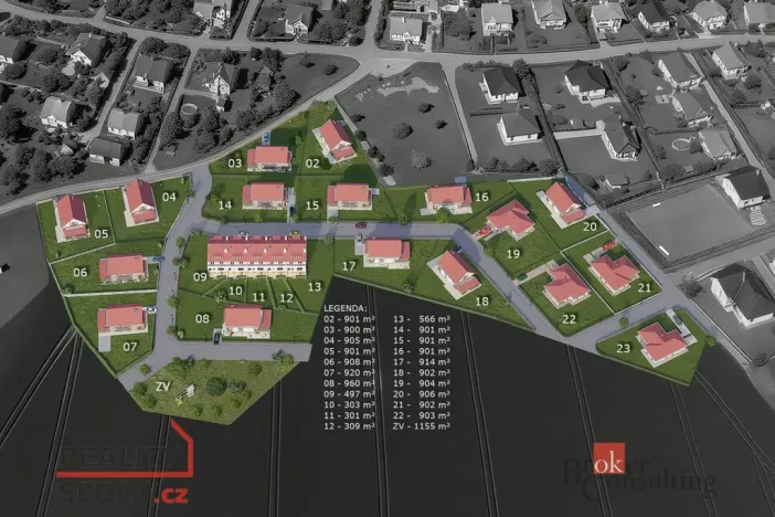 Prodej pozemku pro bydlení, Olbramovice - Tomice II, 21659 m2