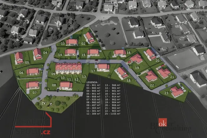 Prodej pozemku pro bydlení, Olbramovice - Tomice II, 21659 m2