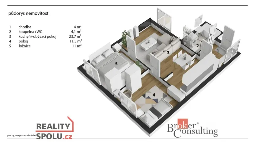 Prodej rodinného domu, Kladno - Švermov, Palackého, 69 m2