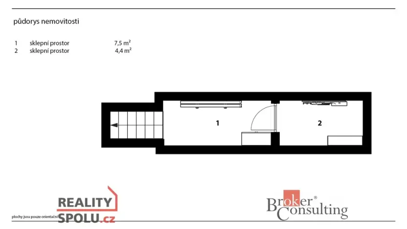 Prodej rodinného domu, Kladno - Švermov, Palackého, 69 m2