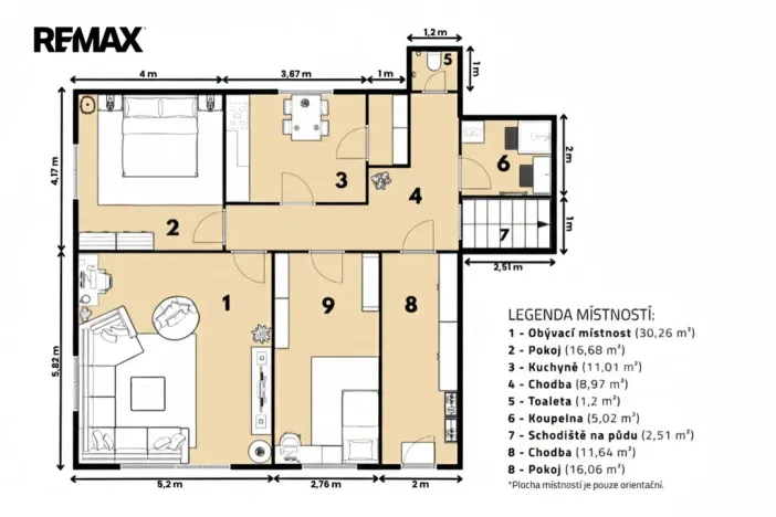 Prodej rodinného domu, Lešany, 192 m2