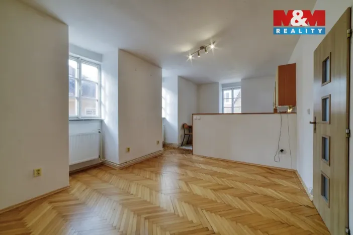 Pronájem bytu 1+kk, Cheb, Růžová, 27 m2