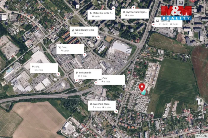 Prodej pozemku pro bydlení, Olomouc - Slavonín, 1924 m2