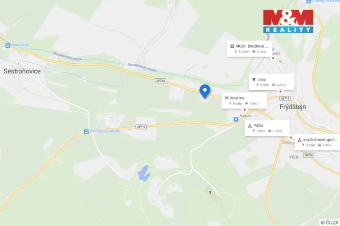 Prodej rodinného domu, Frýdštejn - Sestroňovice, 387 m2