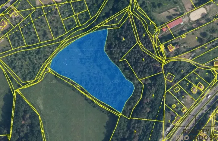 Prodej louky, Praha - Lipence, 15818 m2