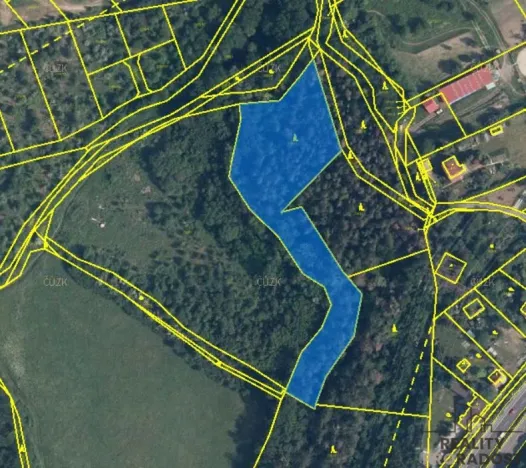 Prodej louky, Praha - Lipence, 15818 m2