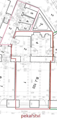 Pronájem obchodního prostoru, Praha, Kodaňská, 46 m2