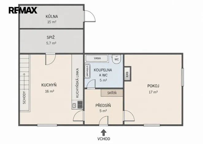 Prodej chalupy, Měňany, 120 m2