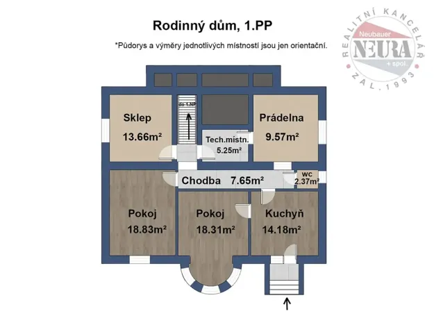 Prodej vily, Praha - Motol, U hrušky, 295 m2