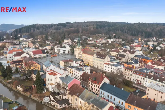 Pronájem bytu 1+1, Hronov, T. G. Masaryka, 50 m2