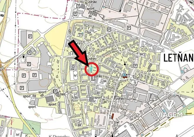 Prodej podílu pole, Praha - Letňany, 26 m2