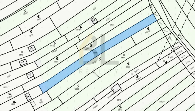 Prodej pole, Strážnice, 1046 m2