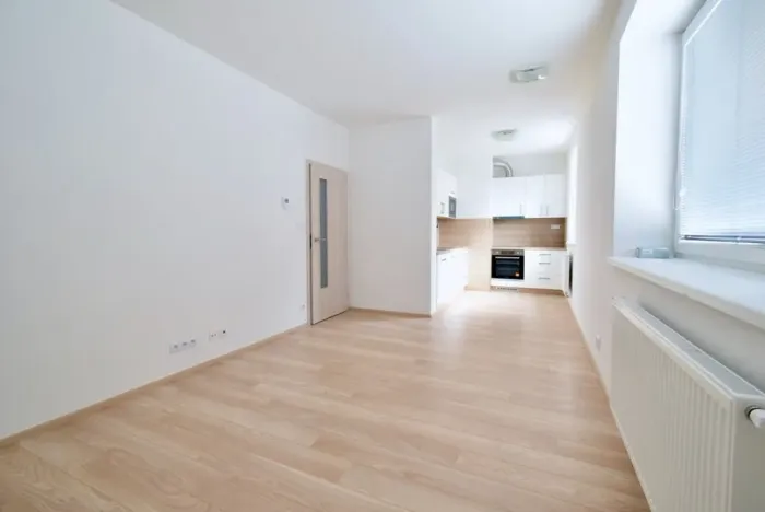 Pronájem bytu 1+kk, Brno - Žebětín, Přírodní, 32 m2