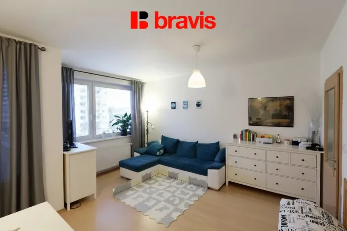 Pronájem bytu 1+kk, Brno - Lesná, Dusíkova, 38 m2
