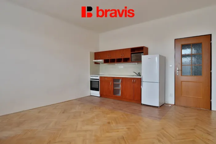 Pronájem bytu 1+kk, Brno, Kounicova, 32 m2