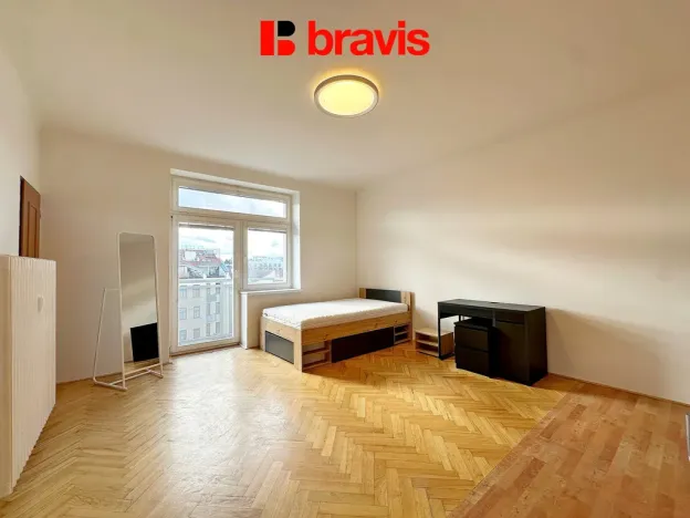 Pronájem bytu 1+kk, Brno, Kounicova, 32 m2