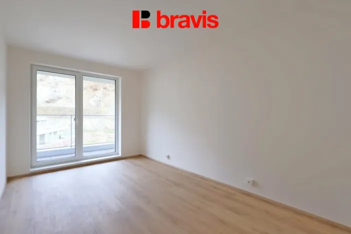 Pronájem bytu 2+kk, Brno - Komín, Bystrcká, 55 m2