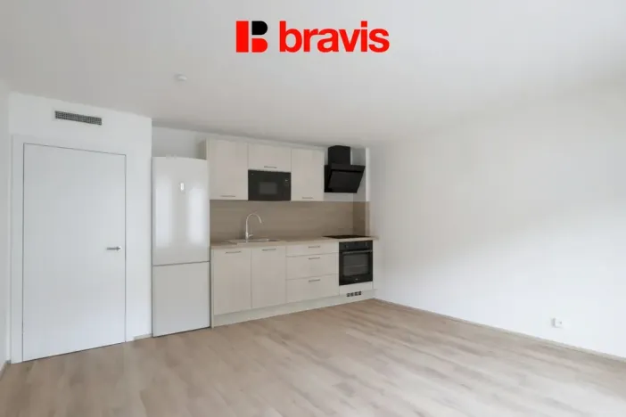 Pronájem bytu 2+kk, Brno - Komín, Bystrcká, 55 m2
