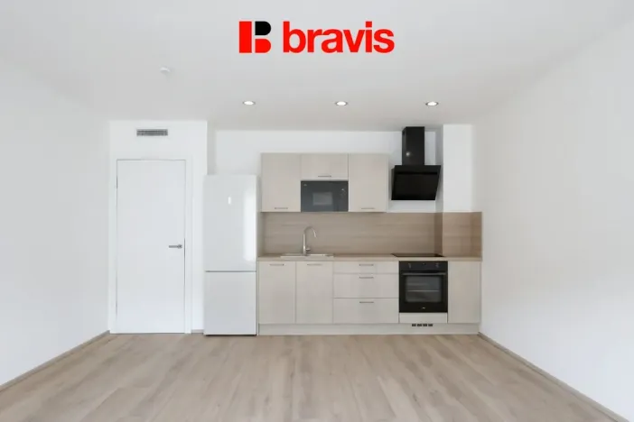 Pronájem bytu 2+kk, Brno - Komín, Bystrcká, 55 m2