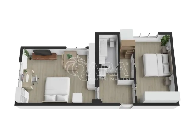 Prodej bytu 2+kk, Praha - Žižkov, Biskupcova, 46 m2