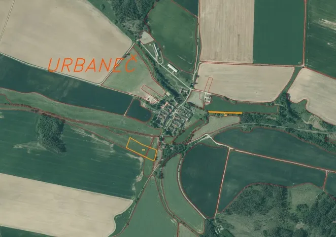 Prodej pozemku, Peč - Urbaneč, 9444 m2