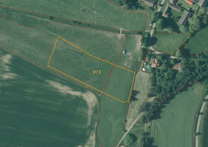 Prodej pozemku, Peč - Urbaneč, 9444 m2