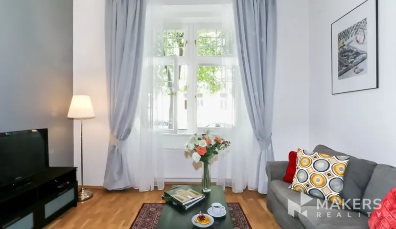 Pronájem bytu 2+kk, Praha - Vinohrady, Na Kozačce, 40 m2