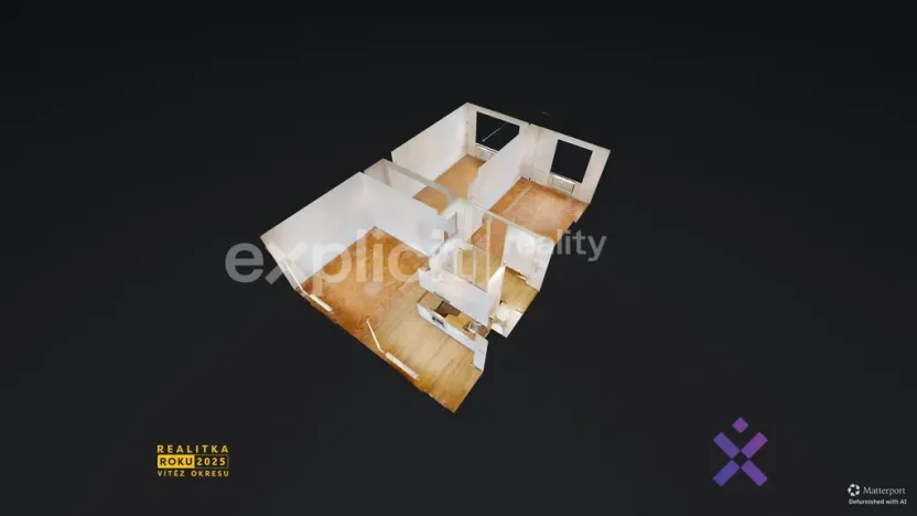 Pronájem bytu 3+kk, Vsetín, Družstevní, 76 m2