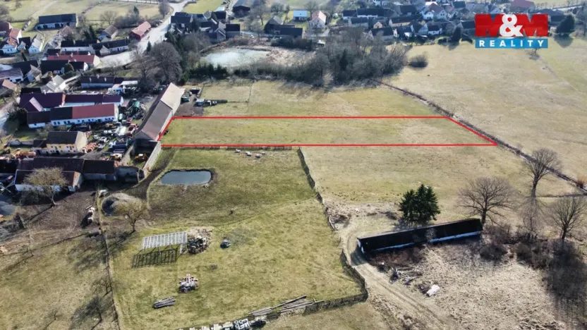 Prodej louky, Březí, 4441 m2