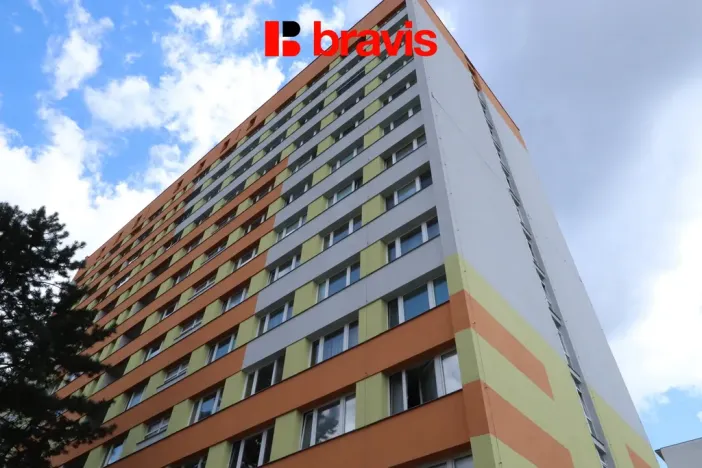Pronájem bytu 1+1, Brno - Lesná, Halasovo náměstí, 29 m2