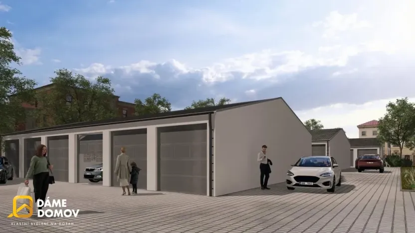 Prodej garáže, Hodonín, U Cihelny, 19 m2